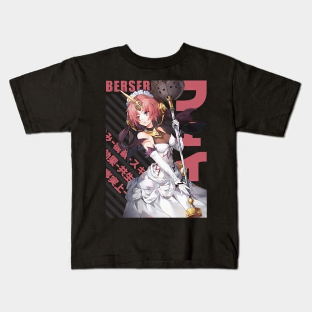 Fate - Berserker #01 Kids T-Shirt by Recup-Tout